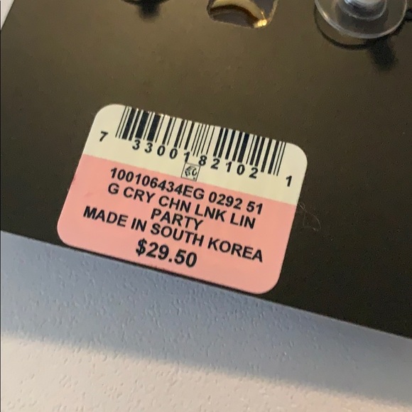 GLITTER INC EARRINGS - Picture 3 of 3